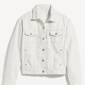 Old navy white jean jacket brand new
